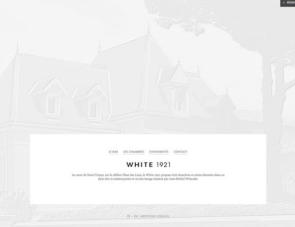 White Usage in Web Design