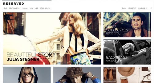 设计达人 - 20个时尚类网站设计欣赏