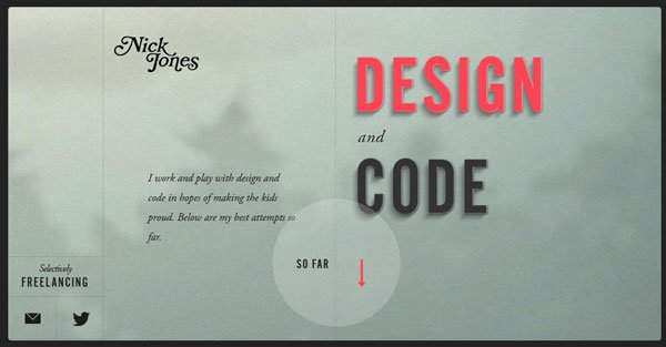 设计达人 - 设计趋势：使用照片背景的网页设计