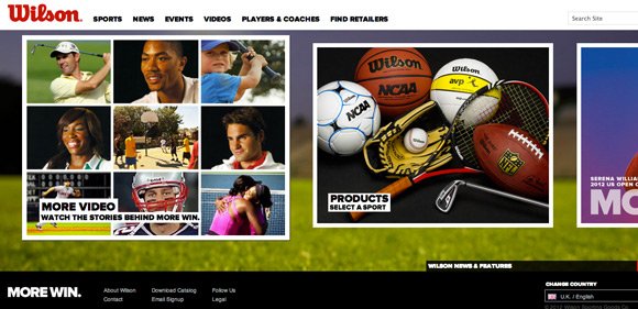36个好看的体育运动网站设计欣赏