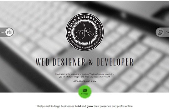 设计达人 - 使用wordpress设计制作的企业网站