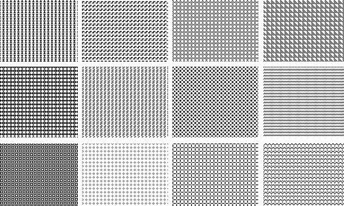 15 seamless pixel patterns