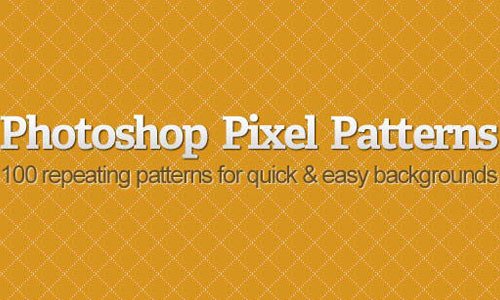 Photoshop Pixel Patterns