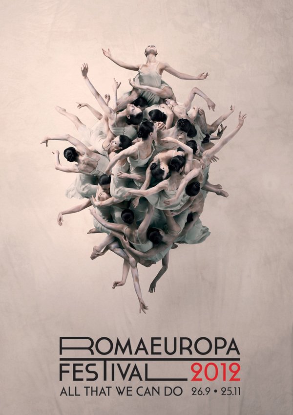 创造广告设计欣赏Romaeuropa by DLVBBDO in Showcase of Creative Advertisements