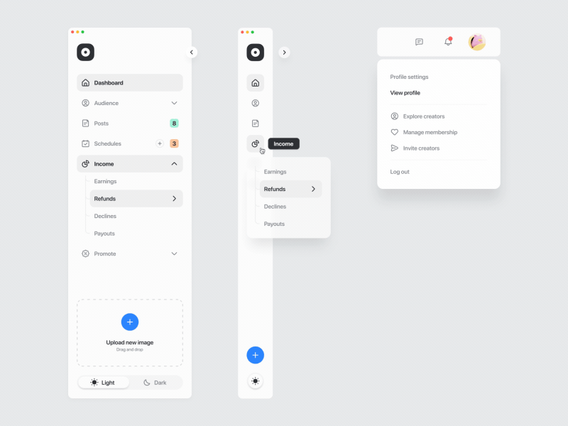 在 Dribbble 设计社区排名前十的UI作品